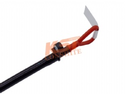 Oil dipstick with tube