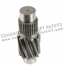 Terminal helical gear