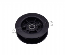 Oil pipe pulley