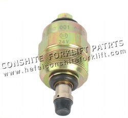 High pressure oil pump solenoid valve